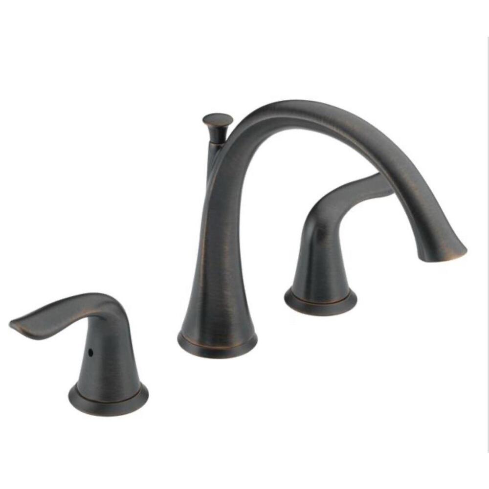 Delta Lahara Roman Tub-Venetian Bronze- T2738-RB